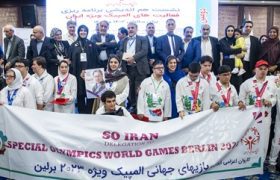 تجلیل از کاروان المپیک ویژه ایران